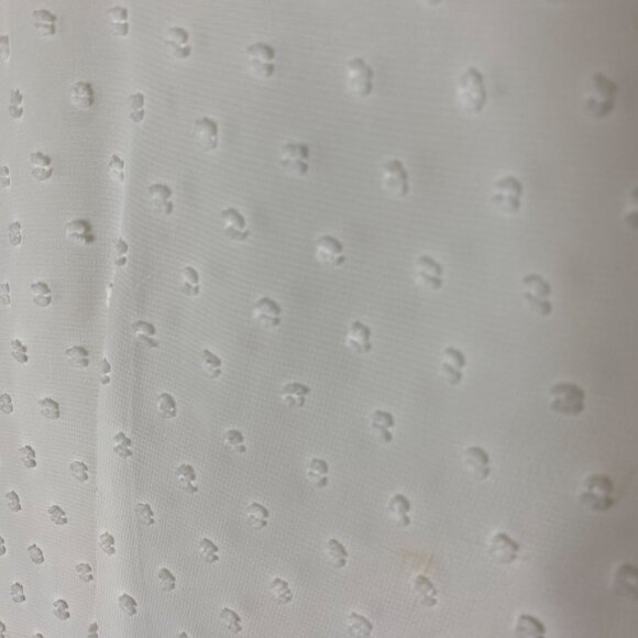 BB Dakota Swiss Dot White Dress Plus 18 Sleeveless V-Neck - Picture 7 of 7